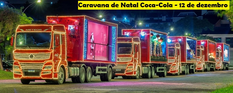 Foto: Caravana de Natal Coca-Cola vai passar por Descalvado no dia 12 de dezembro